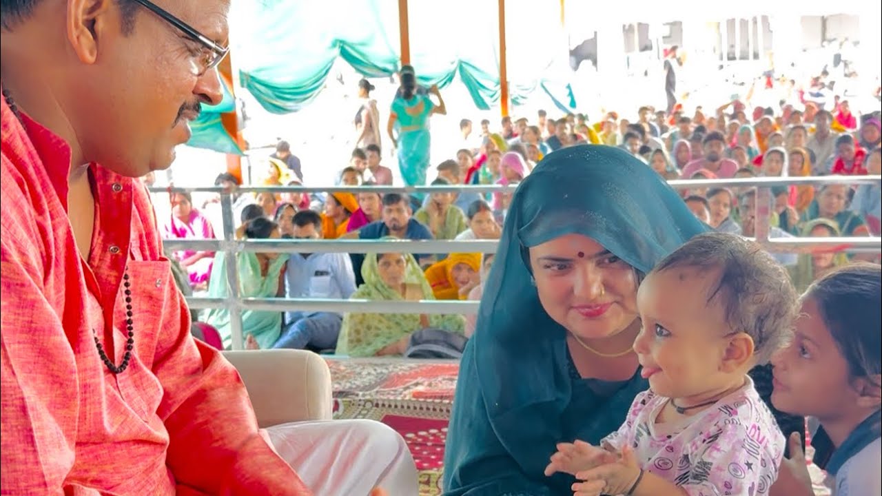 17 बच्चे एकसाथ आए दरबार में हाज़िरी लगाने ॥ दुनिया 🌍 को हैरान कर देने वाले बाबा । लाल धागे सरकार