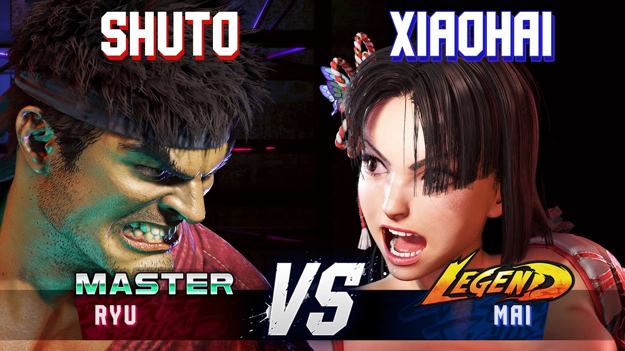 SF6 ▰ SHUTO (Ryu) vs XIAOHAI (Mai) ▰ High Level Gameplay