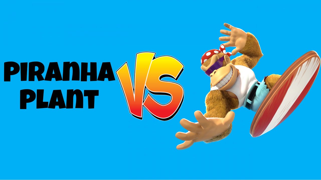 Super Smash Bros Ultimate - Funky Kong vs Piranha Plant (SSBU)