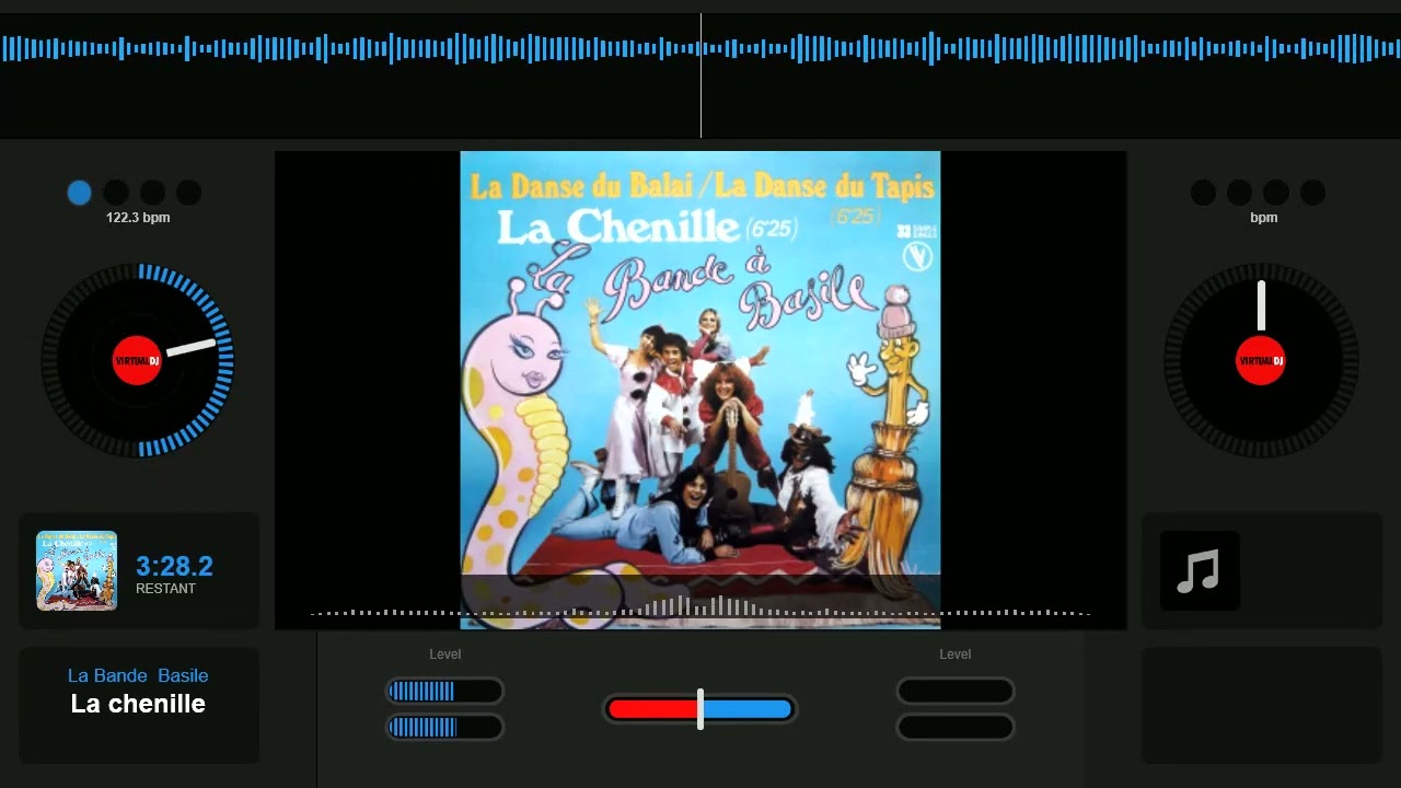 La Bande A Basile La Chenille 1980 Vinyl Maxi 45 RPM Limited Edition Label Vogue France