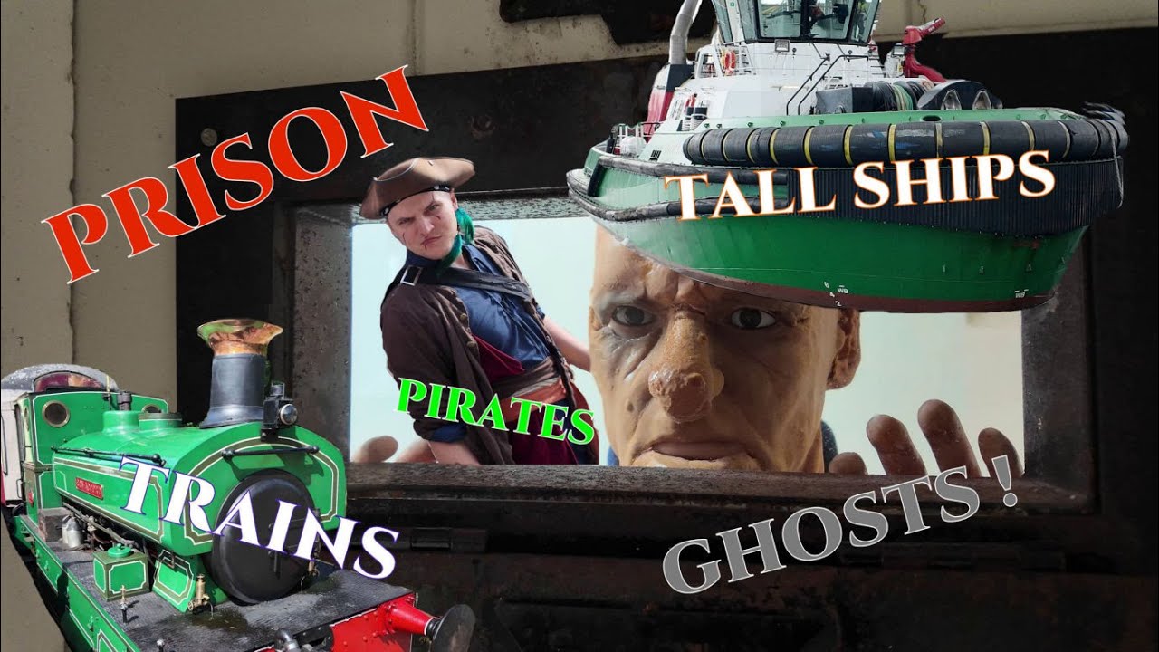 Tall ships and Pirates and trains and a haunted prison in Scotland