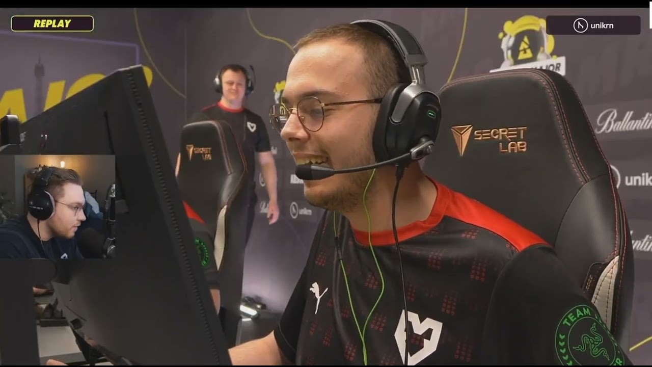 FAZE vs MOUZ BLAST MAJOR QUALIFIER xertioN laughs win round against faze BOF INFERNO