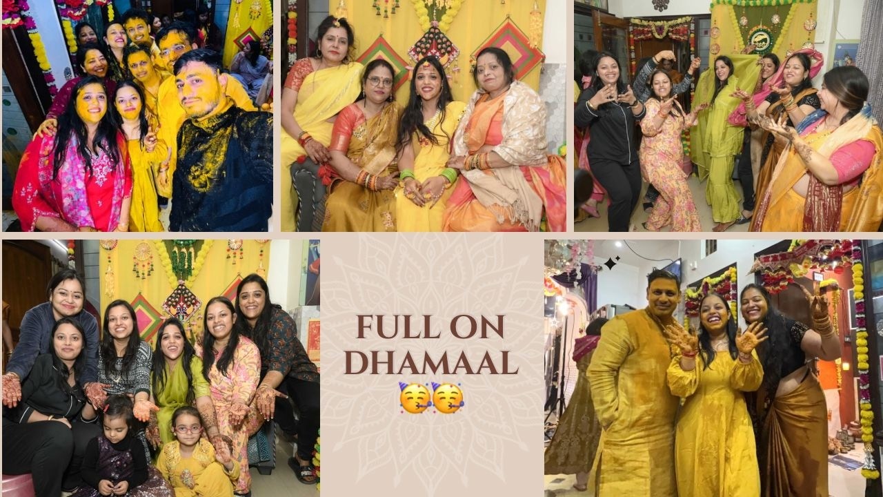 Cousin Ki Shaadi = FULL ON DHAMAAAL 😍 | Mehendi, Haldi & Crazy Wedding Fun | Vlog