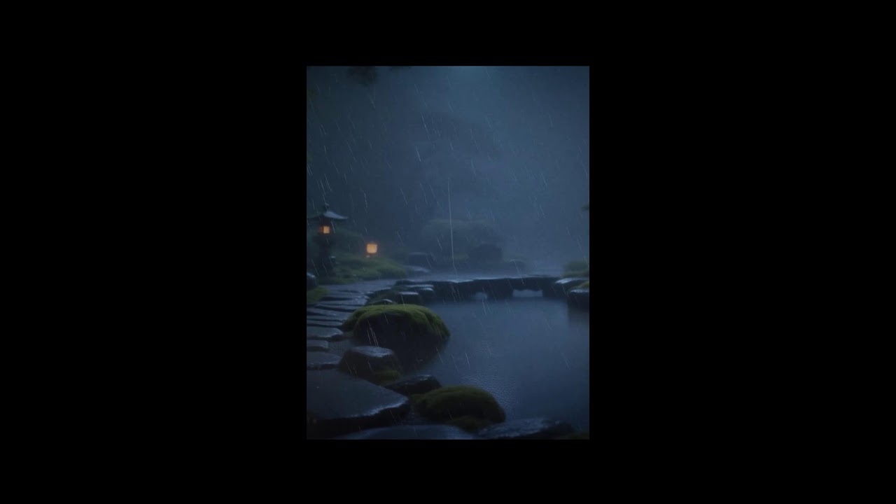 睡眠音楽 | Calm Japanese Music for Sleep | Nhạc thư giãn | Cicada and Soft Rain Sounds Vol. 46