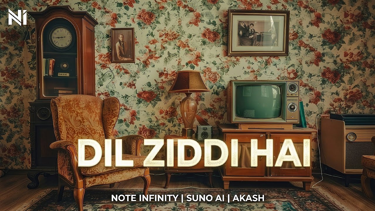 DIL ZIDDI HAI | OFFICIAL MUSIC VIDEO | 90s RETRO VIBE | NOTE INFINITY | SUNO AI | AKASH