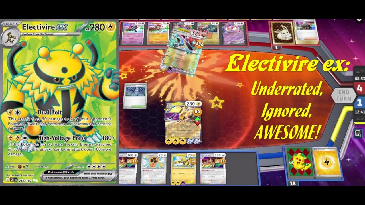 Electivire ex:  Underrated, Ignored and AWESOME.