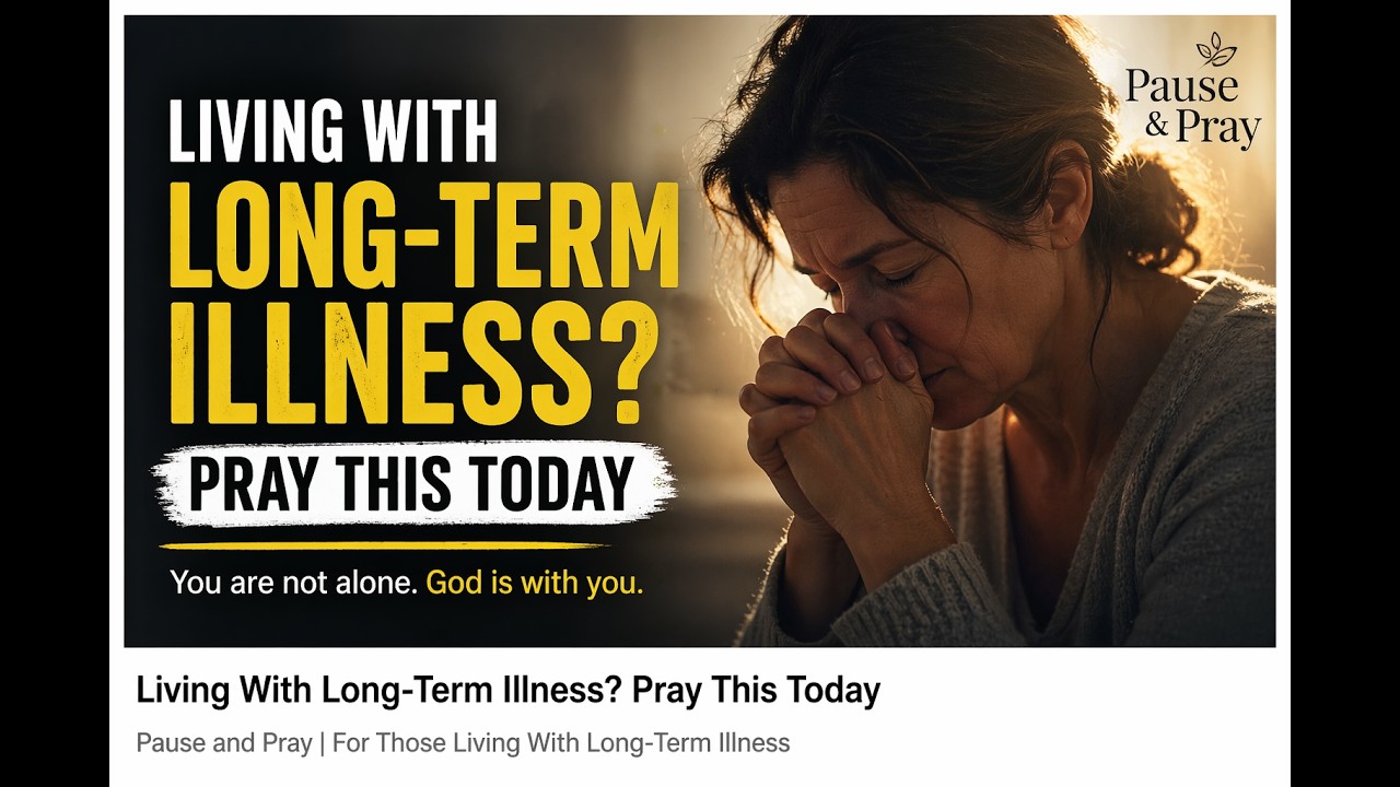 Pause and Pray | Holding Those Living With Long-Term Illness