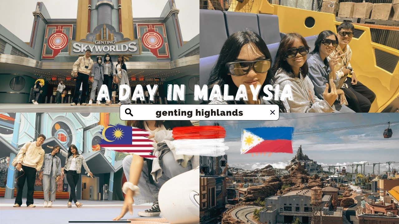 stuck in genting highlands ride | FIRST MEETING with @HaziJuzaili & nikko | malaysia vlog #1