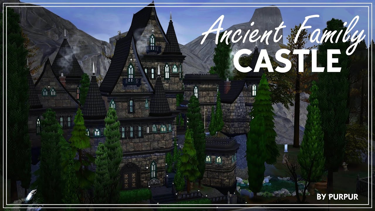 Ancient Family Castle | NO CC | The Sims 4