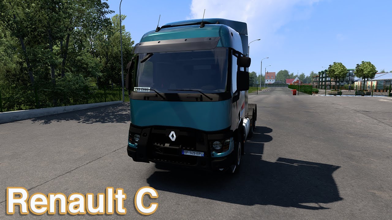 Renault K - Euro Truck Simulator 2 - Thrustmaster Gameplay