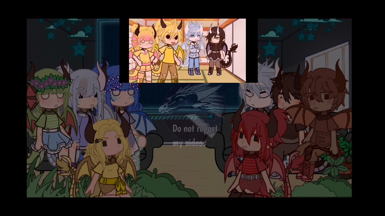 Wings of Fire react to my videos  •|300 special|•