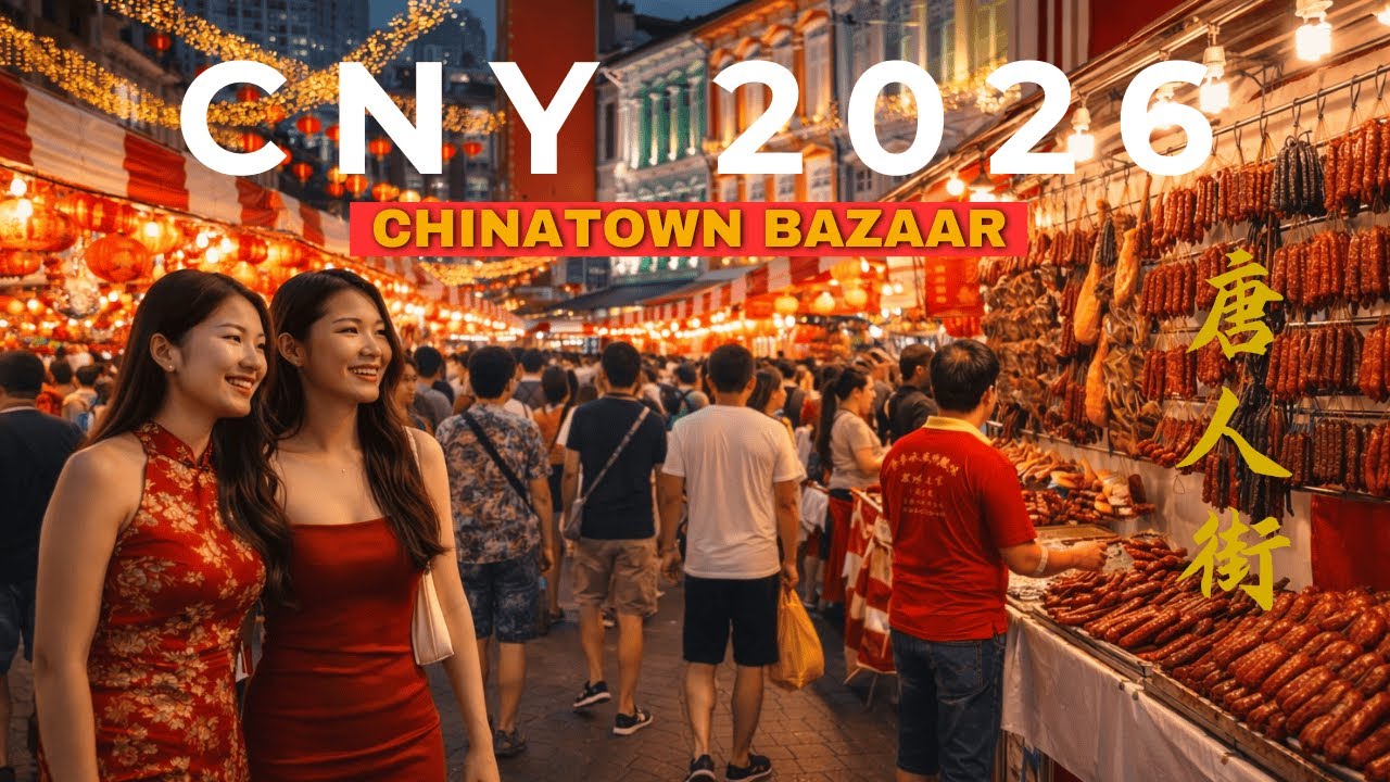 CNY 2026 Chinatown Bazaar | Experience Singapore's Vibrant Street Market