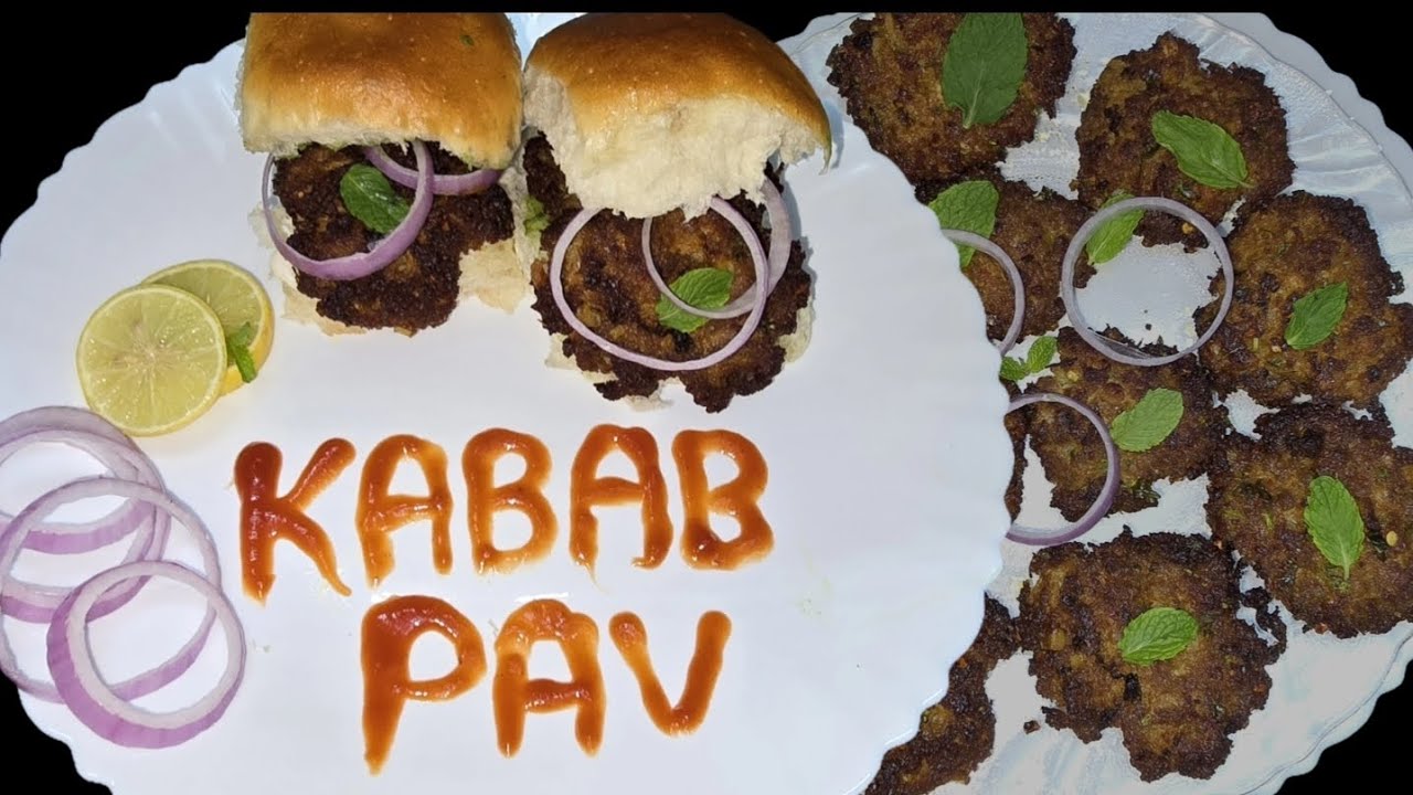 Mutton Kabab Pav | Kabab Pav Recipe | Ramzan Special Iftaar Snack