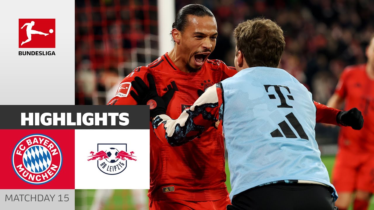 Bayern Sets A Statement! | FC Bayern M&uuml;nchen - RB Leipzig | Highlights | MD 15 &ndash; Bundesliga 2024/25