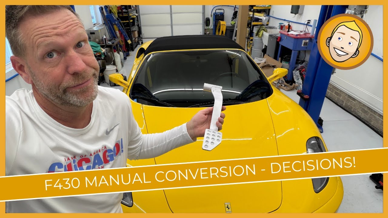 Замена двигателя F430 вручную (Часть 1) Выбор, выбор...