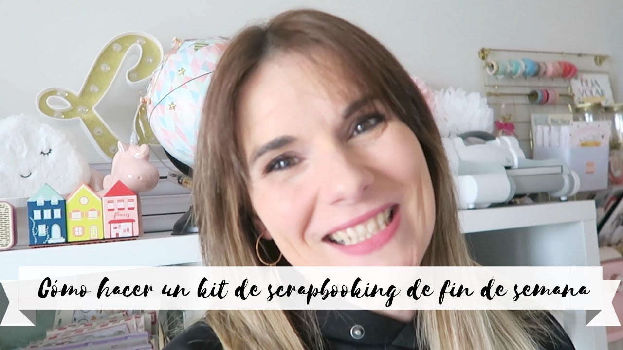 Cómo hacer un kit de scrapbooking de fin de semana