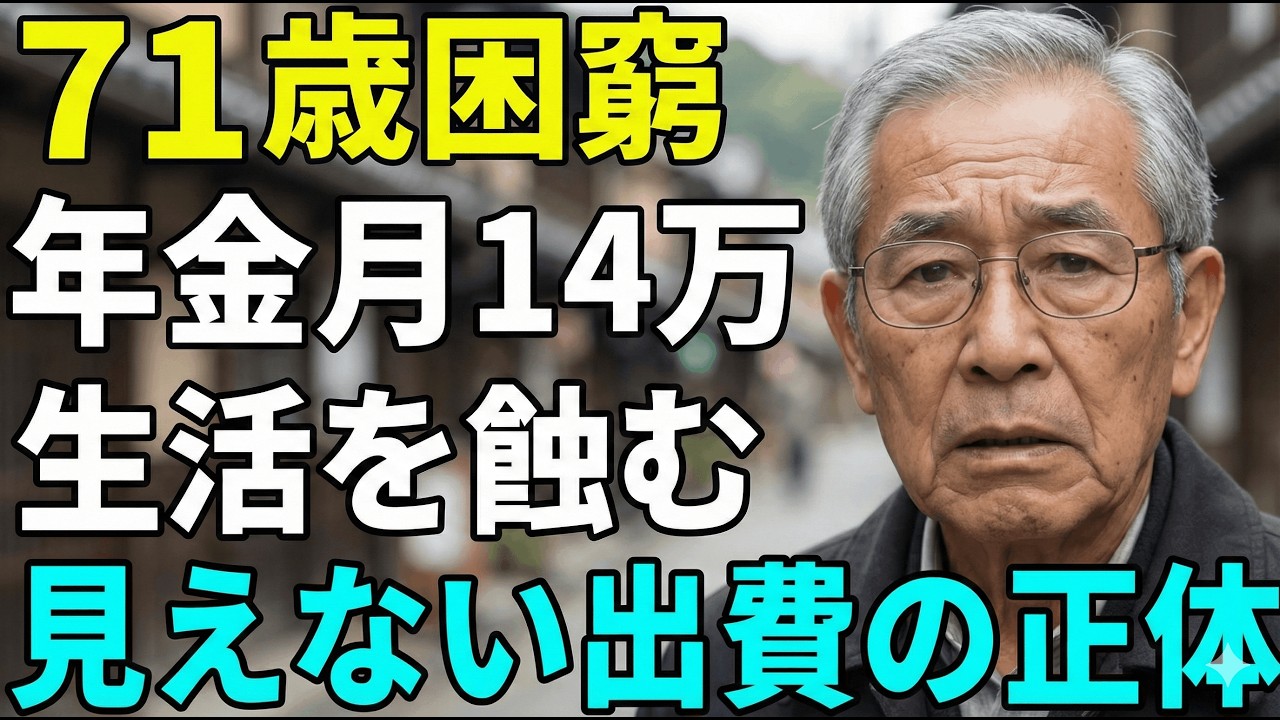 年金生活を蝕む見えない出費の正体