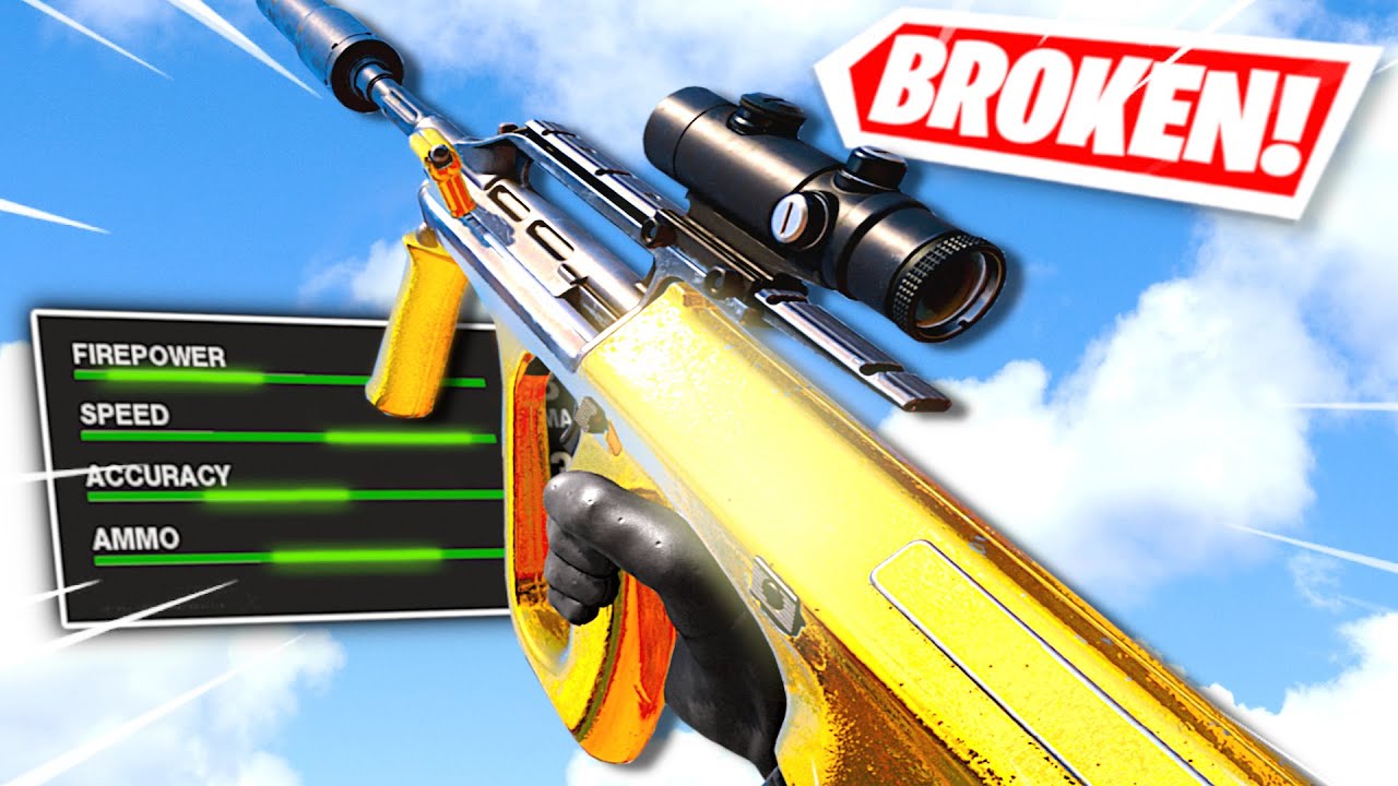 *40 KILLS* w/ BROKEN AUG in WARZONE! (BEST AUG CLASS SETUP) - Cold War Warzone