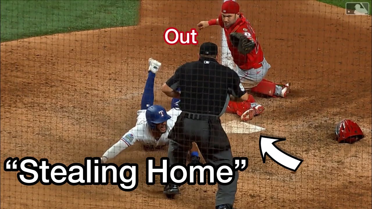 MLB | Unreal Stealing Home Plate