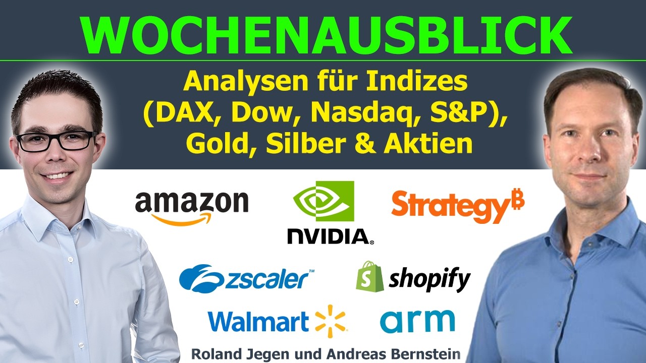 DAX nach ifo wieder stark 📈 Neuer Zollstreit? 📉 Aktien Amazon, Walmart, Nvidia, Shopify, Boeing, ARM