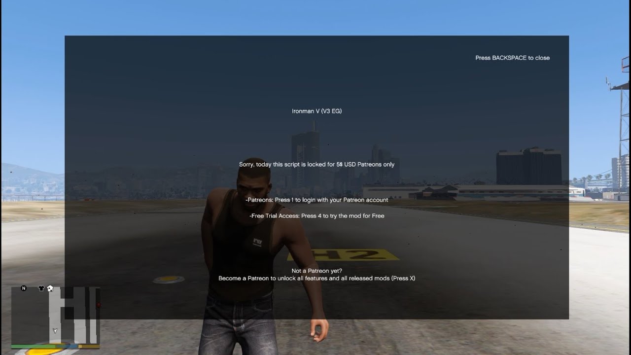Как активировать пробную версию JulioNIB Mods для GTA 5 на ПК