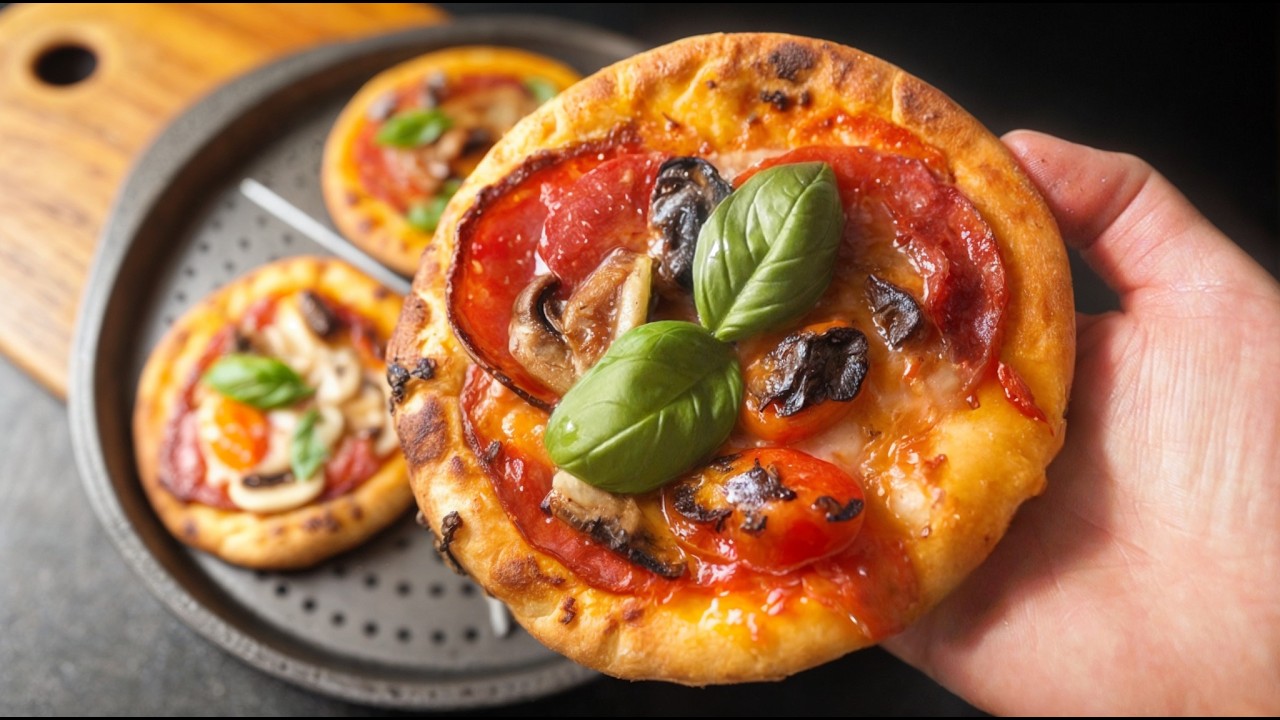 Mini Pizza Dough Recipe | Restaurant Secret for Home Ovens
