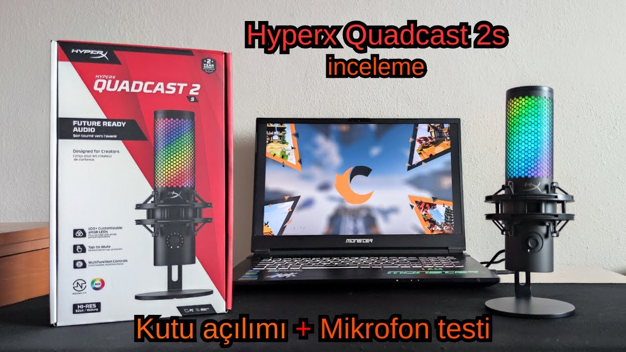 Aradığınız O Mikrofon Bu mu? HyperX QuadCast 2 S İncelemesi