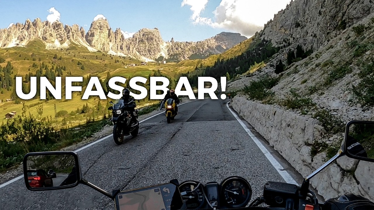 Mit dem Motorrad durch die Dolomiten! - Südtirol Tour Teil 4