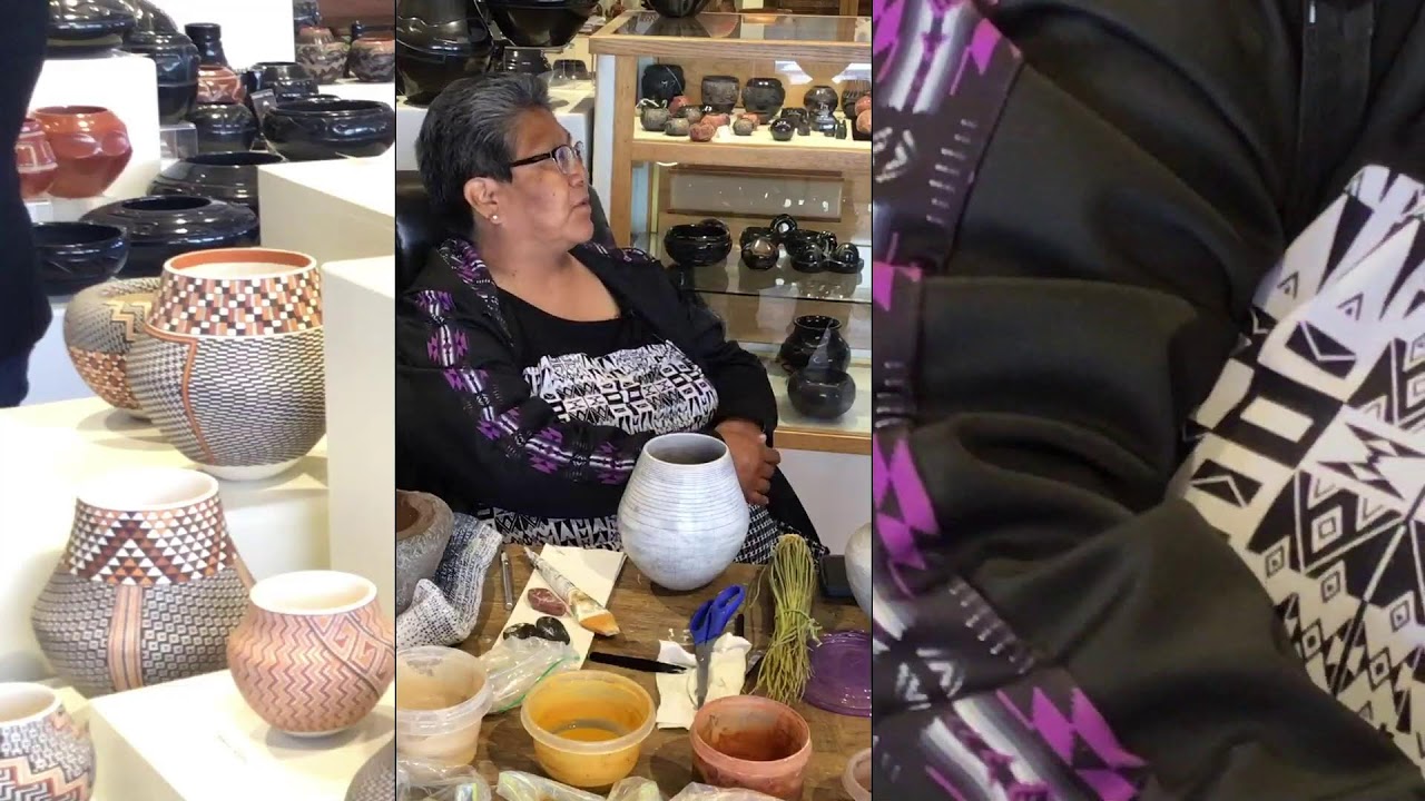 Traditional Native American pottery making with Frederica Antonio & Randy Antonio