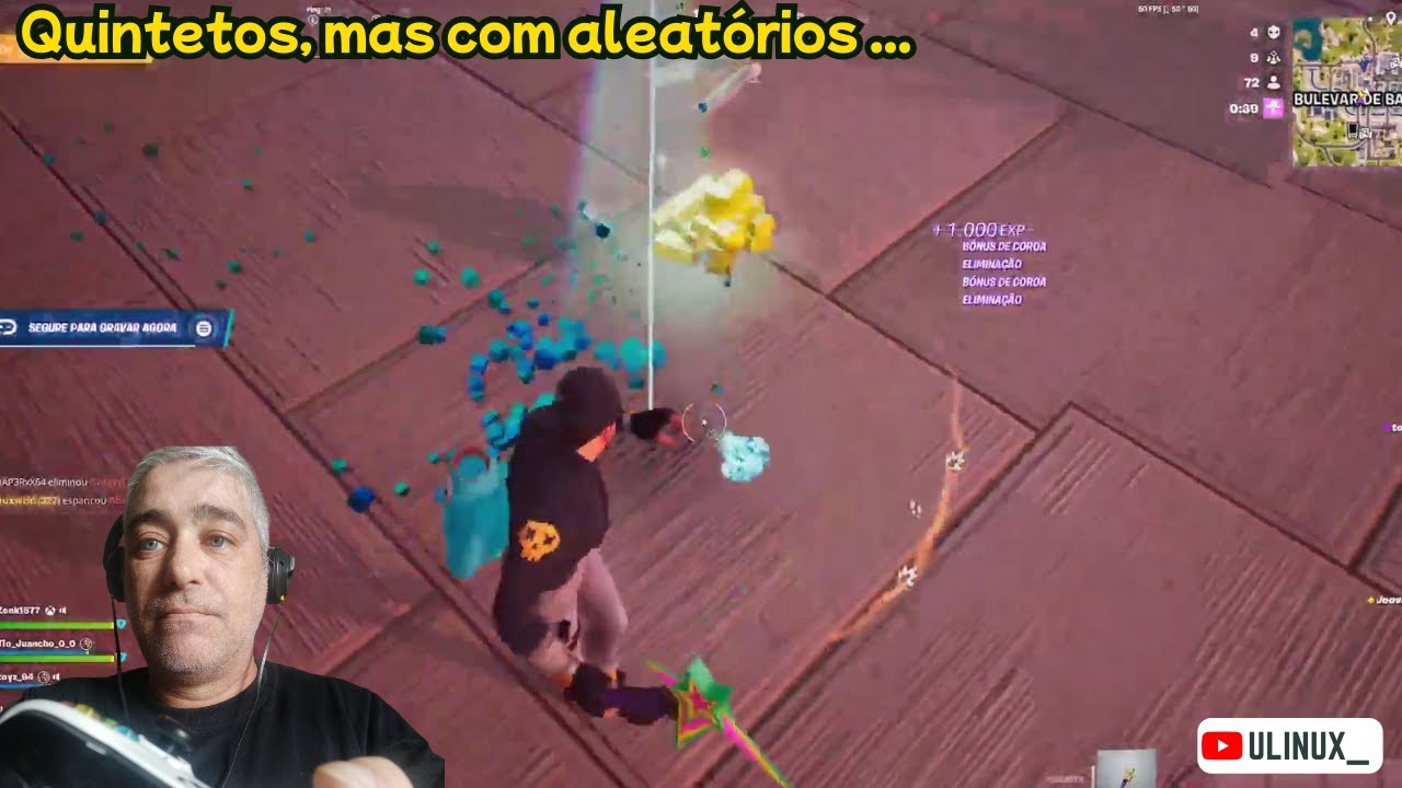 Fortnite - Quintetos, mas com aleatórios ...