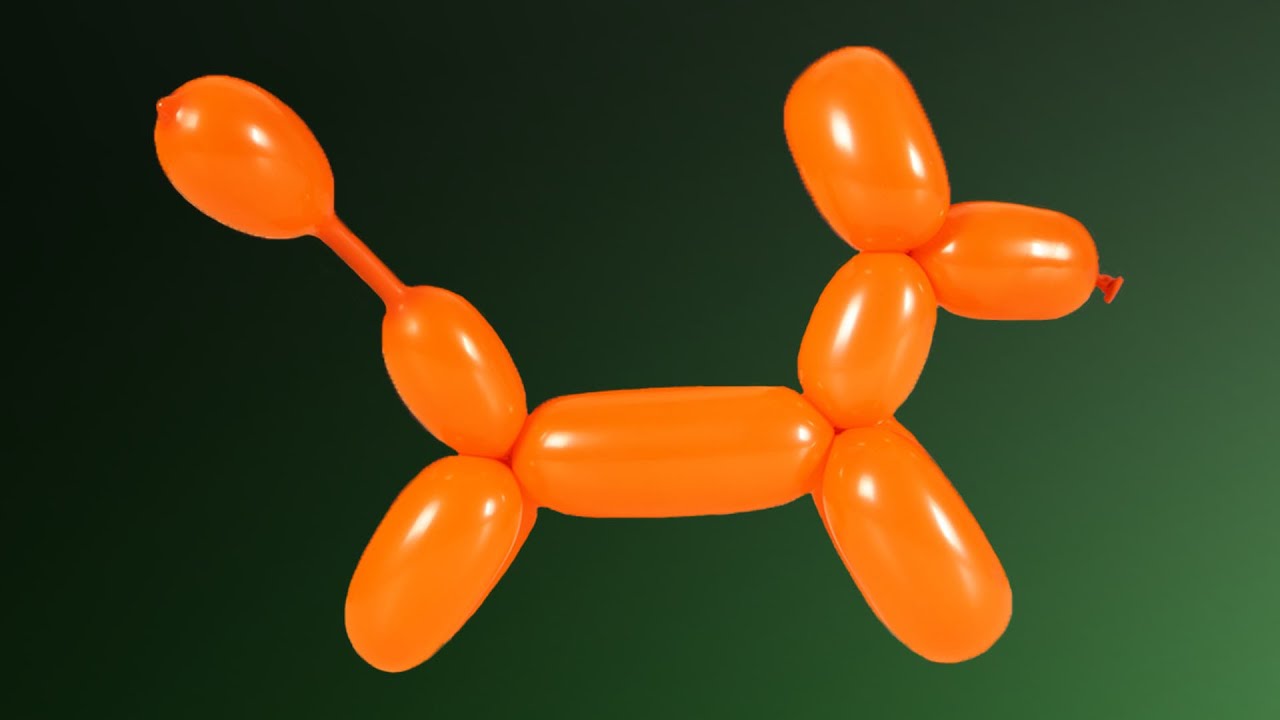 Balondan Köpek Nasıl Yapılır?