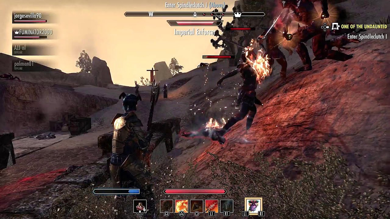 The elder scrolls online gameplay espa&ntilde;ol ps4 pro DIRECTO Let's Play TESO