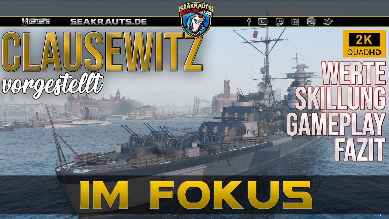 CLAUSEWITZ [T11 CA] - Review - Super oder doch ein Witz!? - World of Warships [Deutsch]