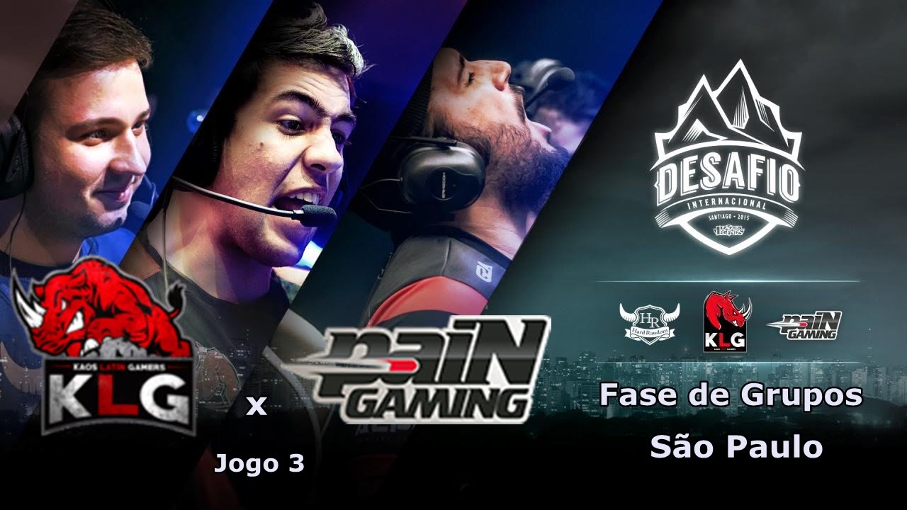 KLG x paiN - Desafio Internacional - Fase de Grupos