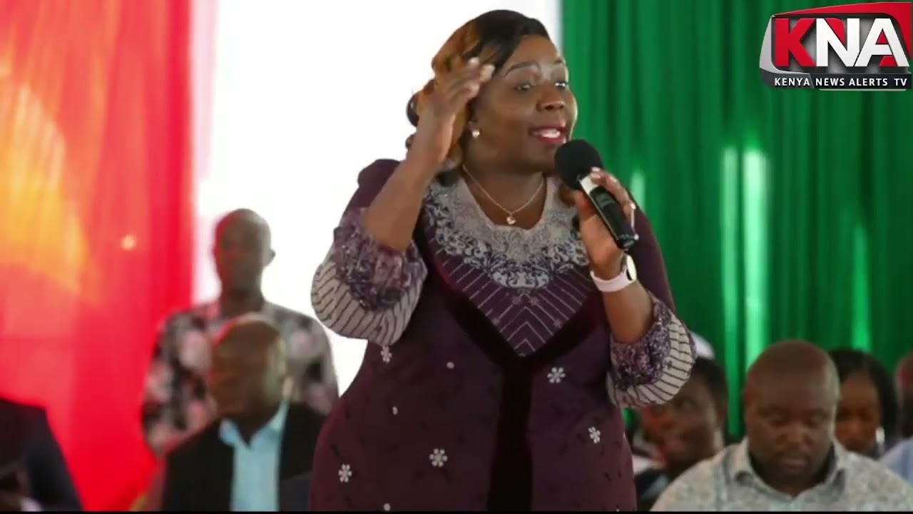 HILLARIOUS MP ANN WAMURATHA CAUSES LAUGHTER AS SHE REACTS TO GACHAGUA'S NEW PARTY IN MURANG'A