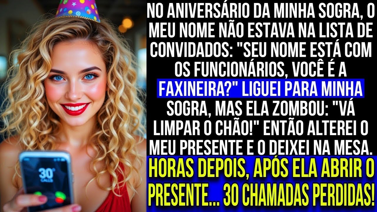 Minha sogra zombou de mim   Você achou mesmo que foi convidada   Então eu fui embora, mas então