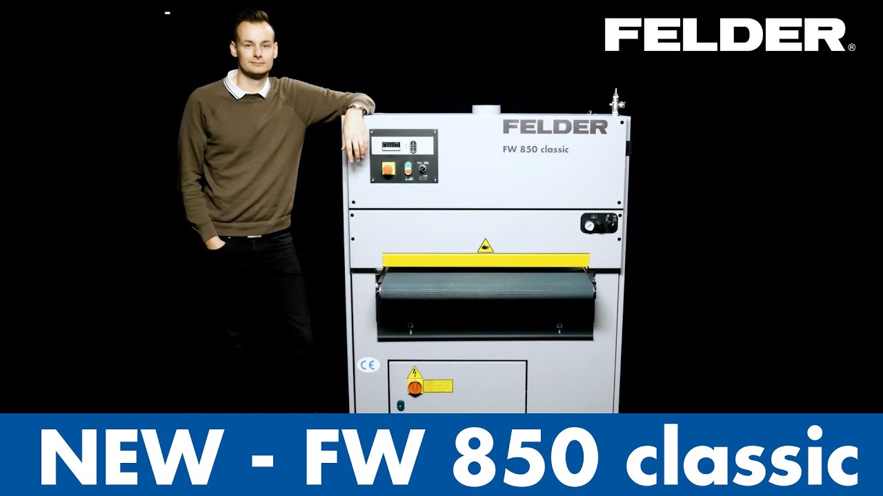 Felder® FW 850 classic - Breitbandschleifmaschine | Felder Group