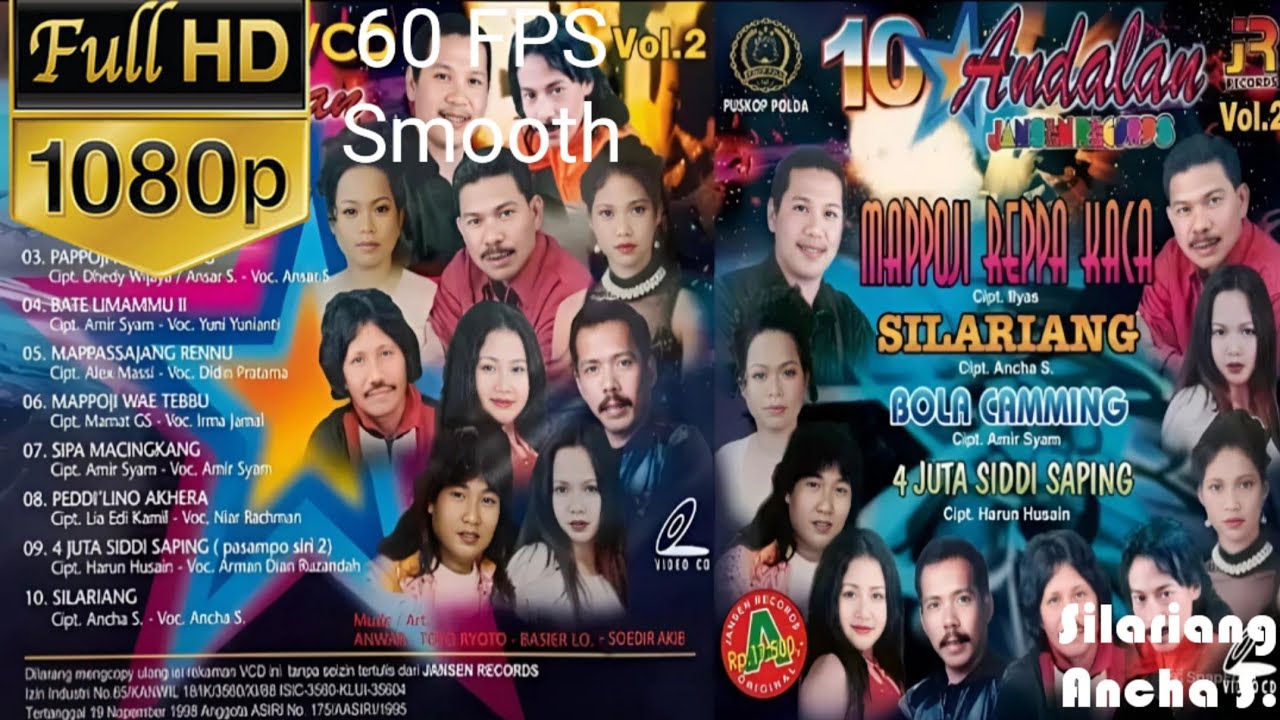 Lagu Bugis - Silariang (Ancha S.) - (FULL HD 1080P 60FPS)