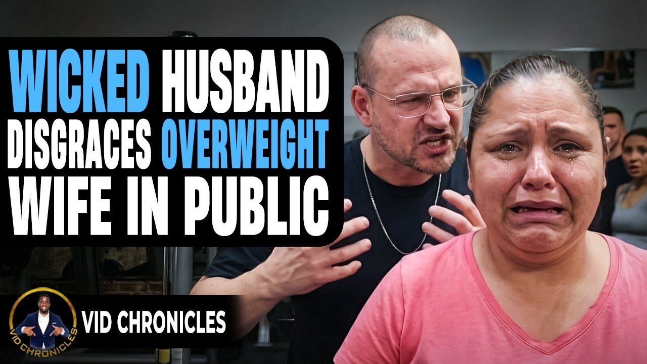 Wicked Husband Disgraces Overweight Wife In Public @VidChronicles 