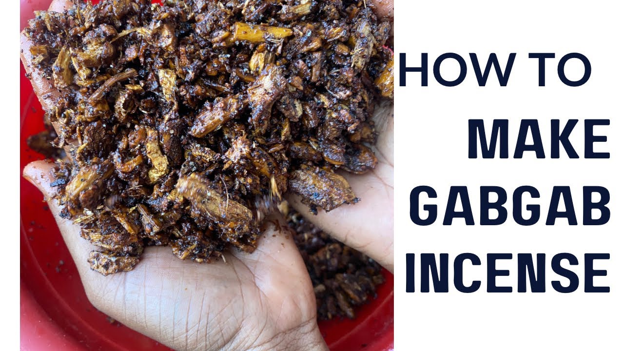 How to make Gabgab /incense/ Turaren wuta/ bakhoor