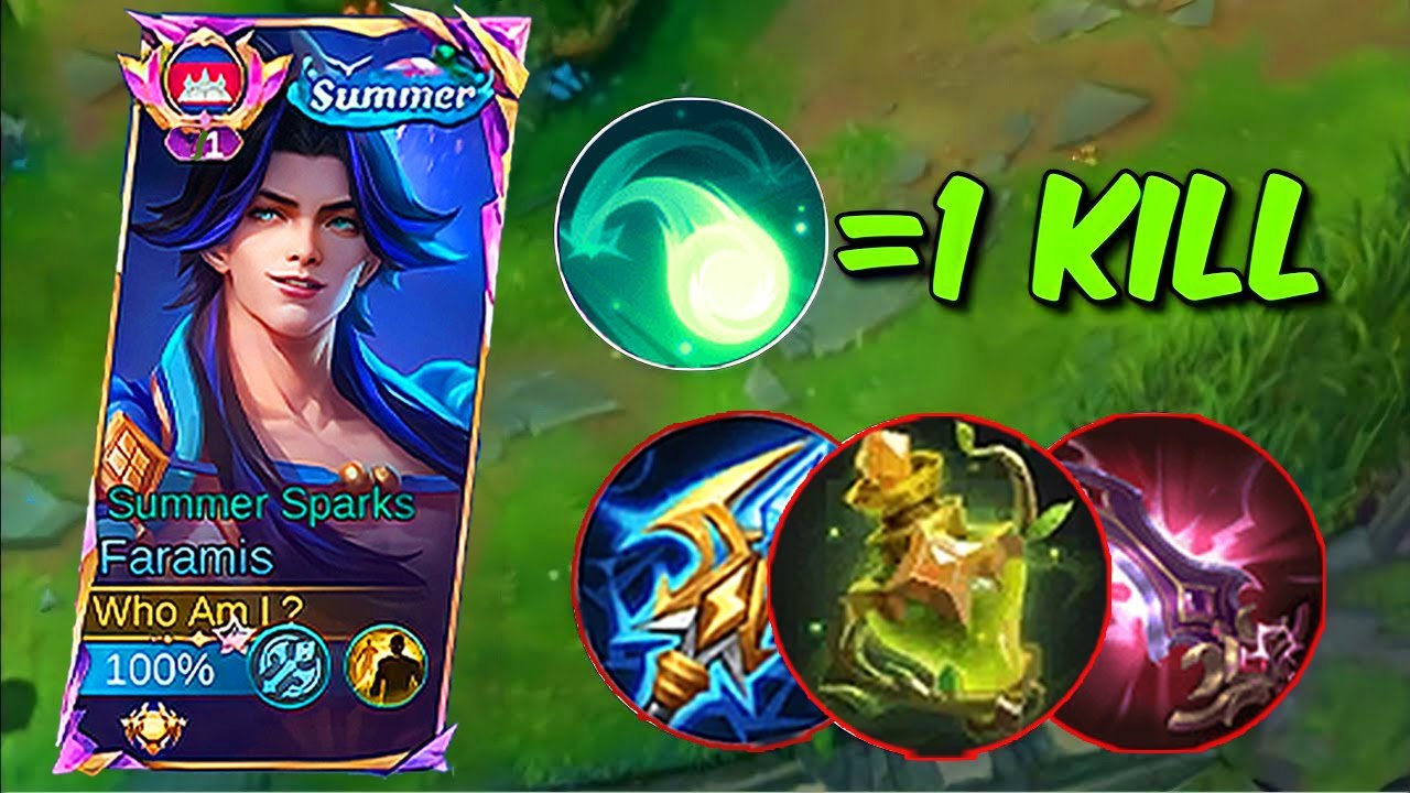 FARAMIS NEW META DAMAGE BUILD 2024!! ( Faramis best build 2024 )