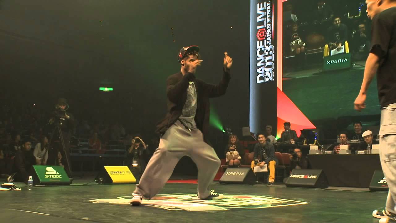 Slim Boogie vs 馬 DANCE@LIVE 2013 JAPAN FINAL FREESTYLE【QUARTERFINAL】