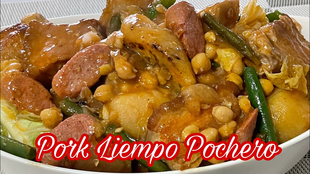 Pinoy Style Pochero/Pork Liempo Pochero Recipe