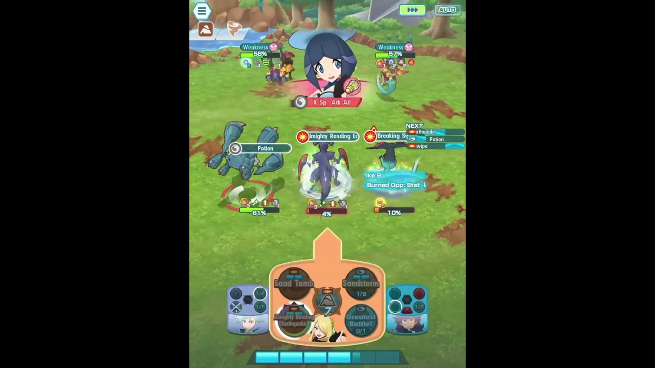 Pokémon Masters EX | Ultimate Battle VS Evelyn ( Arc Steven, Arc Cynthia, Alt. Leon )