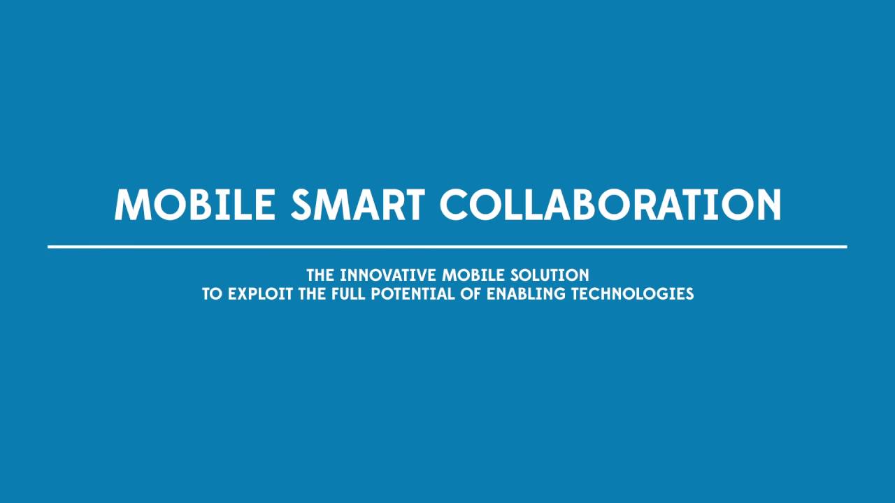 The Mobile Solution for Collaborative Logistics