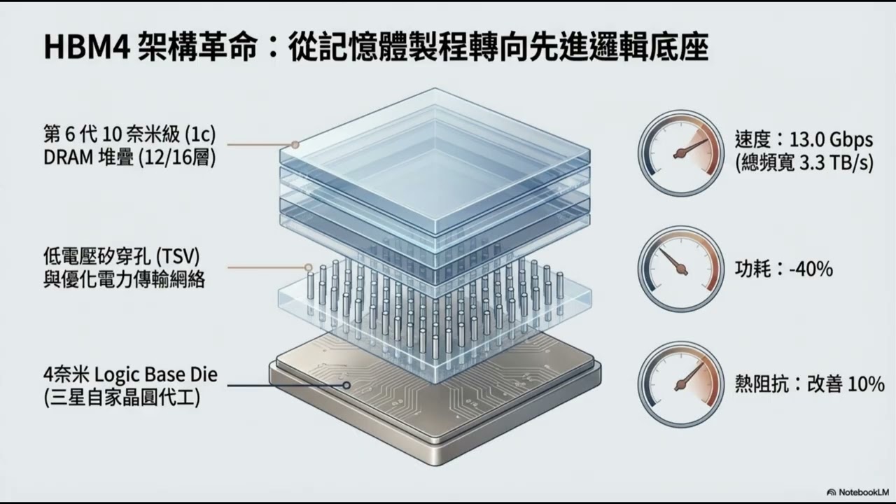 三星電子AI記憶體大爆發：HBM4量產引領二六年利潤成長