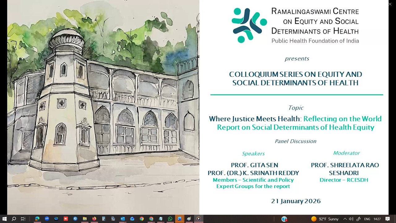Where Justice Meets Health: Reflecting on the World Report on Social Determinants of Health Equity,