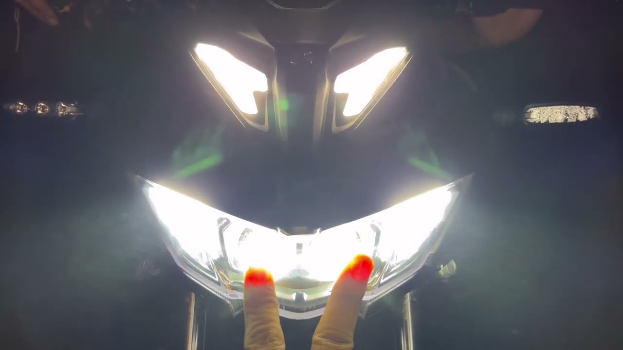 Hero Xtreme 125R ABS Night Headlight Test | Night Visibility Test Of Hero Xtreme 125
