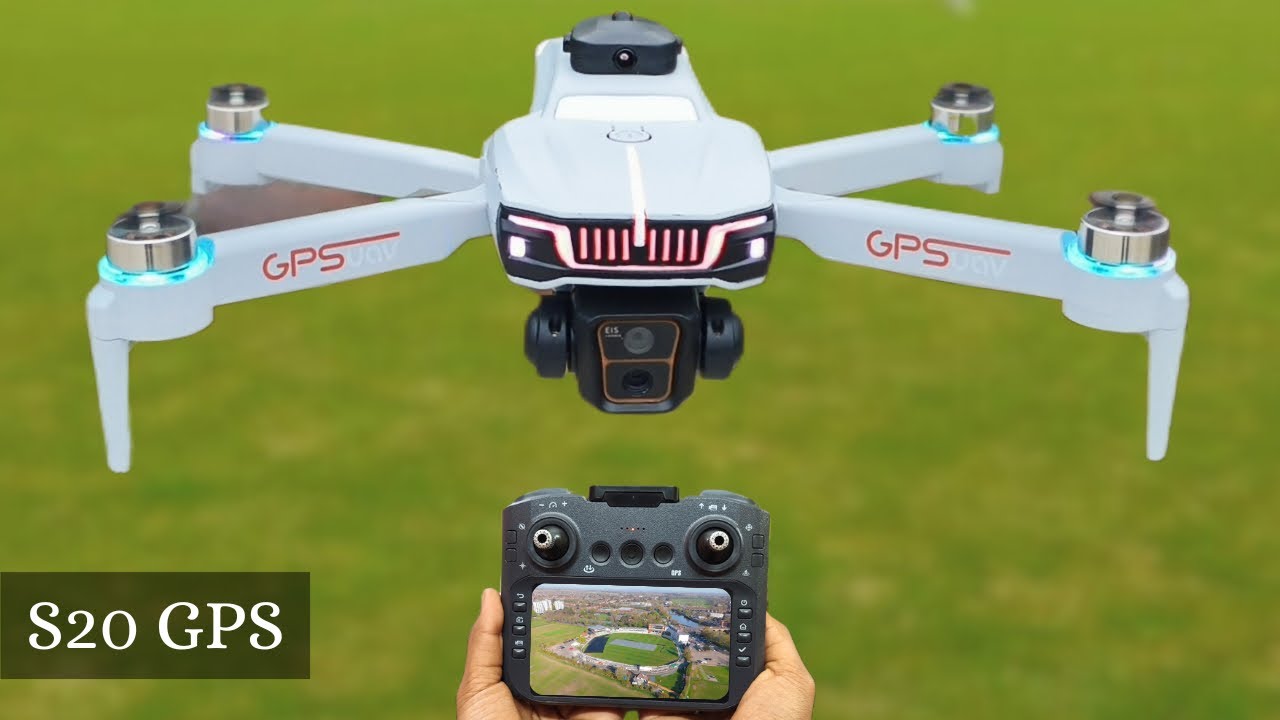 DRONES WALLAH S20 GPS Camera Drone Unboxing & Review – Ultimate Guide