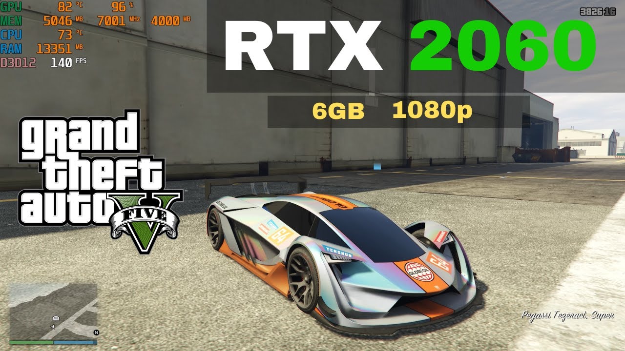 RTX 2060 - GTA 5 Enhanced - 1080p - Very High